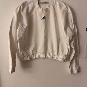 adidas Cropped Crew Neck Sweatshirt